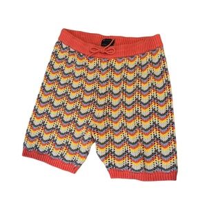 ASOS Knit Woven Crocheted Shorts Women's Size L